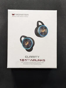 Monster Clarity 101 Airlinks Écouteurs | Bluetooth 5.0 IPX5 Étanche | (NEUF) - Photo 1 sur 9