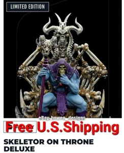Iron Studios 1/10 Masters of the Universe 80s SKELETOR Figure Statue Deluxe Art - Picture 1 of 4