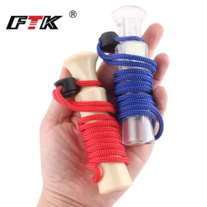 1pcs Fischietto da caccia all'aperto chiamata anatra suono come un'anatra campeggio forniture - Foto 1 di 9