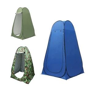 Portable Outdoor Pop Up Privacy Tent Camping Shower Toilet Changing Room Hiking - Picture 1 of 22