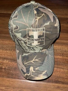CAMO Otto Tidewater HUNTING CAP TRUCKER MESH ADJUSTABLE BALL CAP - Picture 1 of 4