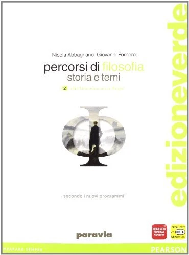 Percorsi di filosofia ed.verde 2 filosofia,pedag.-manuali abbagnano/fornero 8839 - Immagine 1 di 1
