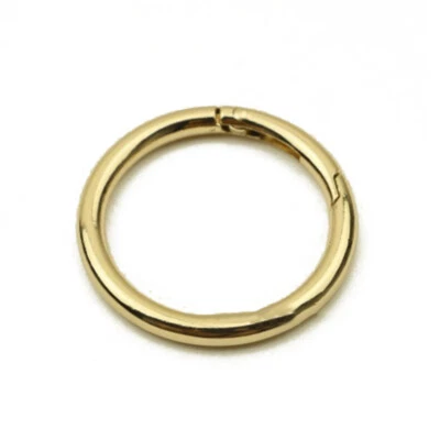 Puerta de resorte anillo tórico abrible bolsa de llaves correa hebilla mango conector anillo ∂ Foto 1 de 4
