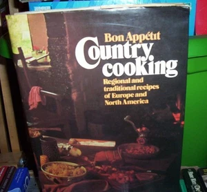 Bon Appetit Country Cooking  Heather Maisner HB DJ $25 European & North American - Picture 1 of 1