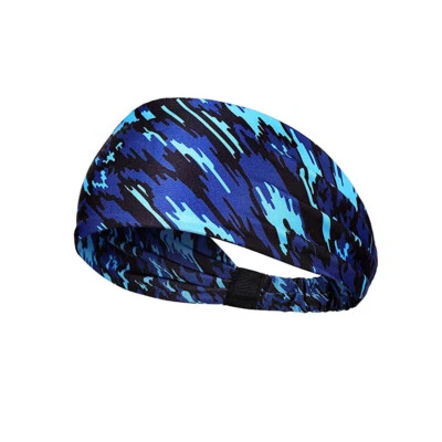 Workout Fitness Headbands for Women Men Wide Hair Band Non-Slip Sport Head Bands - Image 1 of 4