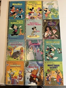 Konvolut 12 Walt Disney kleine goldene Bücher gebraucht (W5) - Bild 1 von 17