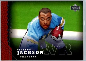 Vincent Jackson #214 2005 Upper Deck San Diego Chargers - Imagen 1 de 2