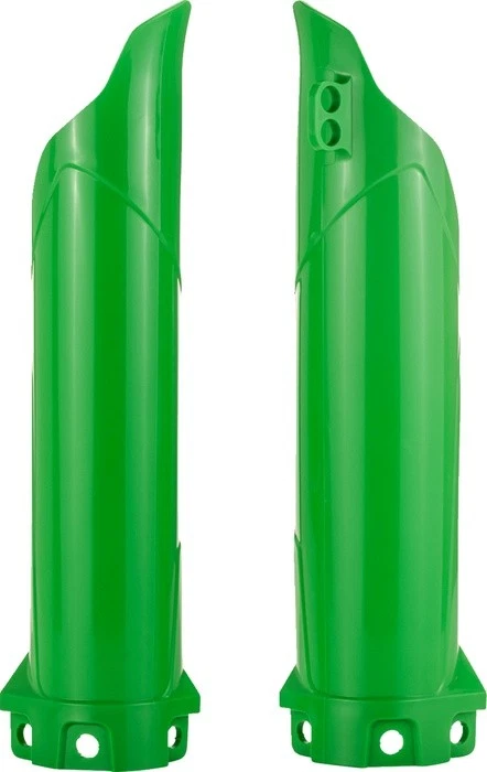 Protetores de garfo inferior Acerbis verde #2374060006 para Kawasaki KX85/KX100/KX112 - Imagem 1 de 1