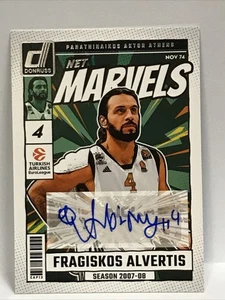 2024-25 DONRUSS BASKETBALL  EUROLEAGUE  MARVELS Fragiskos Alvertis AUTO - Picture 1 of 2