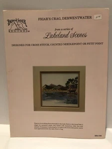 NEW Vintage DownUnder Designs Friar's Crag, Derwentwater Leaflet for Crossstitch - Picture 1 of 2