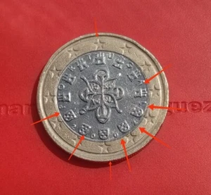 1 Евро 2002 Португалия ГРЕШКА - Picture 1 of 2