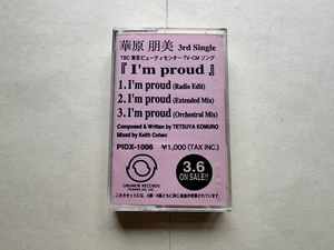 華原朋美 (Tomomi Kahala): I'm Proud (1996) Rare Japanese Promo Cassette Tape Single - Picture 1 of 3