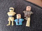 Roblox Figures Mixed Lot Of 3 Rreplacement Parts Action Police Mummy