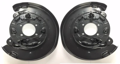 Juego de 2 placas de respaldo de freno trasero derecho e izquierdo Eclipse GST '95-'99  Foto 1 de 2