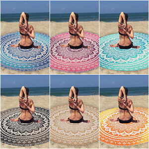 10 pcs Wholesale Lot Roundie Hippie Beach Throw Round Yoga Mat Indian Tapestry