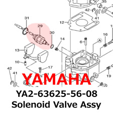【NEW】Yamaha Genuine Solenoid Valve Assy YA2-63625-56-08 Direct From Japan