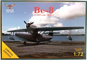 Modelsvit / SOVA-M 72020 Beriev Be-8 Amphibien-Passagier-Flgz.- selt. Kit 1:72 - Picture 1 of 2