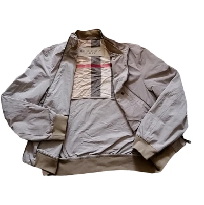 Burberry Brit мужчин хаки бежевый Nova чек Bomber куртка размер XL - Изображение 1 из 4