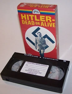 1998 Hitler Dead or Alive (1943) Melodrama - Goodtimes VHS Video Cassette - Picture 1 of 3