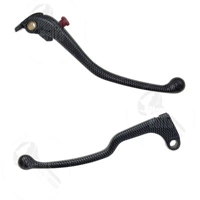 Carbon Brake & Clutch Hand Levers For Yamaha YZF R6 05-14 R1 Control Hand - Image 1 of 3