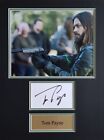 Tom Payne Signed 16X12 Photo Display The Walking Dead Coa