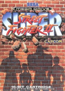 Sega Genesis Classic - Super Street Fighter II Video Game Cover Poster 11x15 - Picture 1 of 1