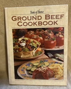 Pre Owned Vintage First Edition Taste Of Home Ground Beef Cookbook 1999 - Picture 1 of 5
