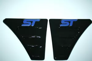 FORD FOCUS MK 2 ST Style WING VENTS ABS - PLASTIC NEW!Tuning to FORD /BLUE LOGO/ - Picture 1 of 11