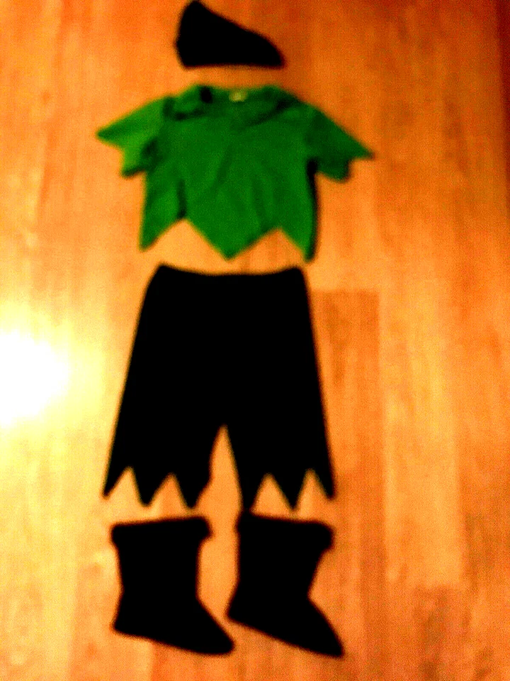 Rubies age 4-5 Peter Pan 4 piece outfit  - Image 1 of 4