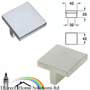 HAFELE BEUVRON FORMA T GABINETE DE COCINA CUADRADA MANIJA DE PUERTA P Cromo St Steel - Imagen 1 de 5