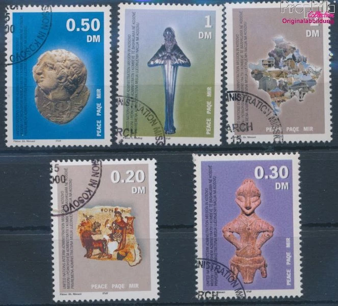 kosovo 1-5 (complète edition) Volume 2000 complèteett oblitéré 200 (10346757 - Photo 1/1
