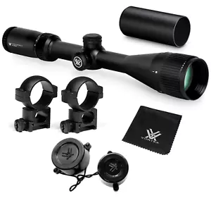 Vortex Optics Crossfire II 6-18x44 AO Dead-Hold BDC Riflescope w/ Rings H Bundle - Picture 1 of 11