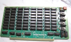 Vector Graphics 8K Static RAM Memory Board S-100 - Picture 1 of 2