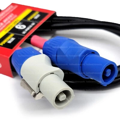 ProX XC-PWC14-06 6ft Powercon Out to Powercon 14AWG Link Power Cord Cable - Image 1 of 3