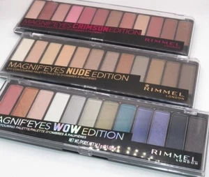 RIMMEL MAGNIF'EYES 12 SHADES EYE CONTOURING PALETTE - CHOOSE YOUR SHADE - Picture 1 of 52