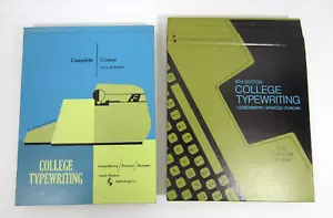 College Schreibkurs Flip Book Lot 7. & 8. Auflage Vintage 60er - Bild 1 von 8