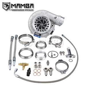 MAMBA D5-7 Universal 4” .72 G30-770 Ball Bearing Turbocharger + .83 Dual V-Band - Picture 1 of 15