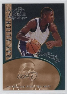 1997 Score Board Visions Signings Artistry Ray Allen #A-6 HOF - Image 1 of 2