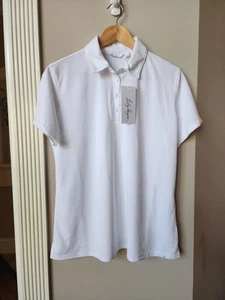 Golf Poloshirt Lady Hagen Damen Größe XL Neu mit Etikett Weiß Tennis Golf Extra Large - Bild 1 von 7