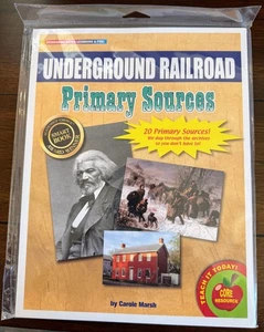 Underground Railroad Primary Sources Pack by Gallopade International NEW - Picture 1 of 1
