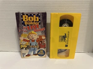 Bob the Builder the Live Show (VHS, 2004) Hit Entertainment- RARE - Picture 1 of 8
