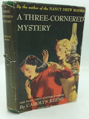 A THREE-CORNERED MYSTERY - Carolyn Keene - ca 1950s - Dana Girls #4 - Image 1 of 4