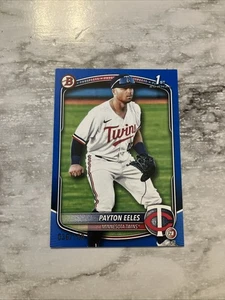 Bowman Payton Eeles 2025 #BP-78 azul/150 gemelos - Imagen 1 de 2