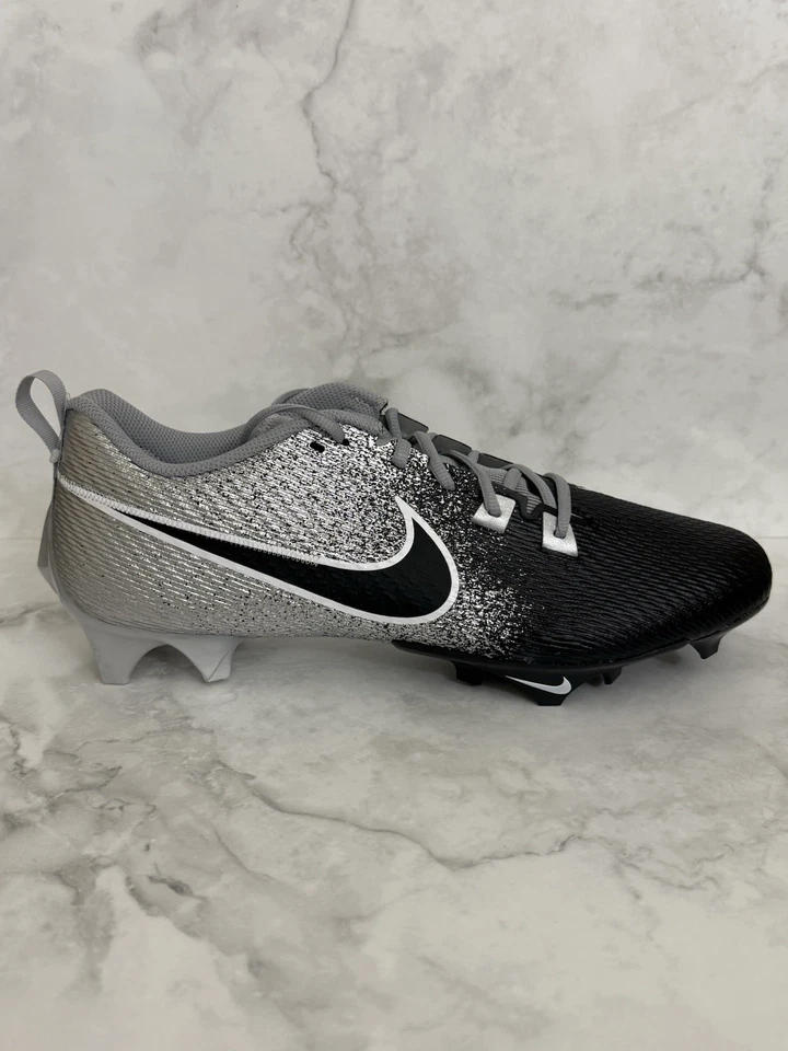 Nike Vapor Edge Speed 360 2 Football Cleats Silver Black DA5455-003 Men’s Sz 13 - Image 1 of 4