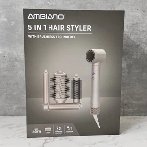 Aldi Ambiano 5 in 1 Hair Styler with Brushless Technology - Champaigne BRAND NEW - Picture 1 of 2