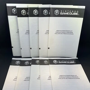 x10 OEM Nintendo Gamecube Health Safety Precautions Booklet Inserts AUTHENTIC - Bild 1 von 2