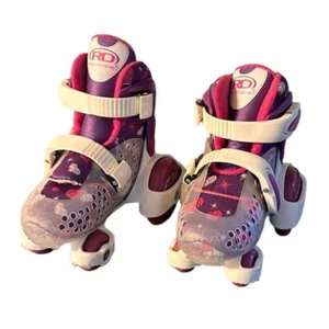Roller Derby EZ-Roll Girls Beginner Skates Grow With Me Adjustable Youth 7-11 - Picture 1 of 6