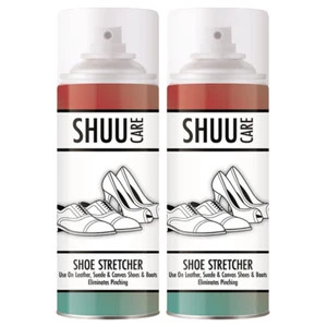 2X Shoe Stretcher Leather Softener Stretcher Spray For Leather Suede Boots 250ml - Picture 1 of 1