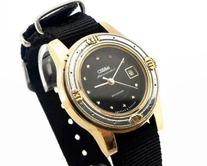 Relojes de pulsera Slava mecánicos automáticos para hombre reloj clásico soviético vintage s2416 - Imagen 1 de 6