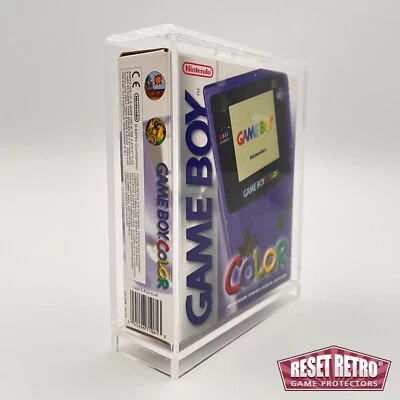 Acryl Box passend für Game Boy Color OVP UV-Schutzhülle RESET RETRO protectors - Image 1 of 4